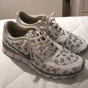 Cheetah Nike Free 5.0 Sneakers